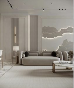 من المخطط إلى الواقع: دراسة حالة لتصميم وتشطيب فيلا مودرن فاخرة بالمنطقة الشرقية